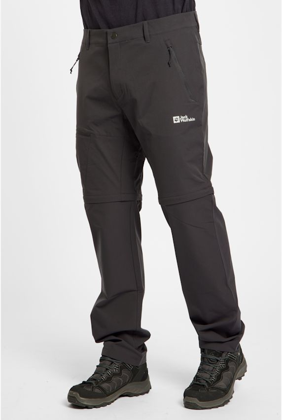 Jack Wolfskin Pico Trail Zip-Off Herren Wanderhose Grau 39110 1