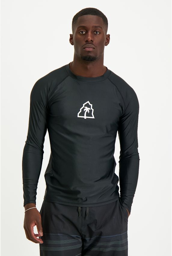 BEACH MOUNTAIN 50+ Herren Lycra Shirt Schwarz 39222 1