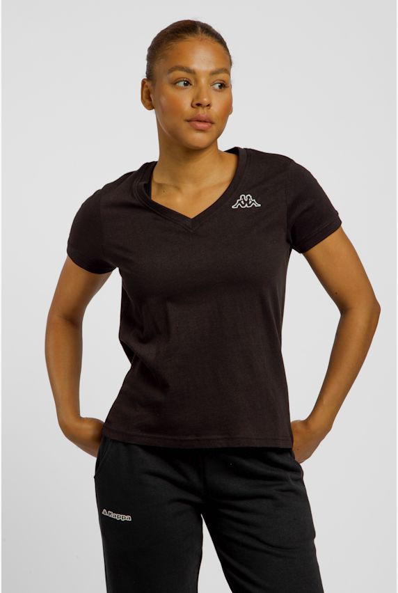 Kappa Cabou t-shirt donna Nero 39277 1