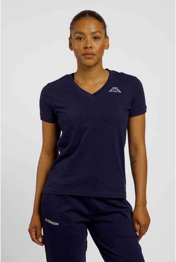 Kappa Cabou Damen T-Shirt Blau 39284 1