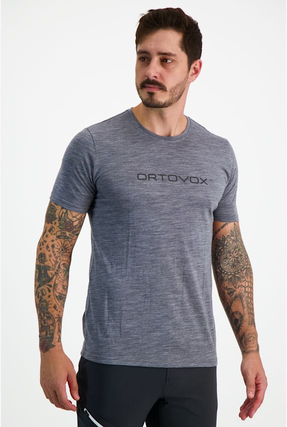 Ortovox 150 Cool Brand TS Herren T-Shirt Grau 39404 1