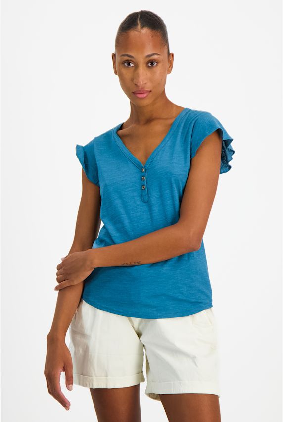PROTEST PRTKayla t-shirt femmes Turquoise 39415 1