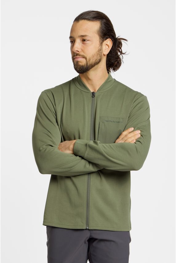 PEAK PERFORMANCE midlayer uomo Grigio 39522 1