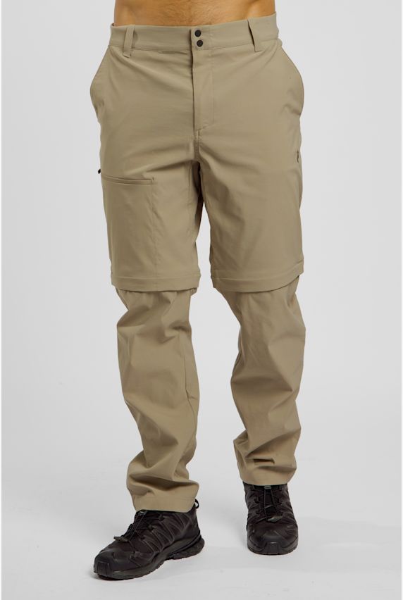 PEAK PERFORMANCE Iconiq Zip-Off pantaloni da trekking uomo Beige 39545 1
