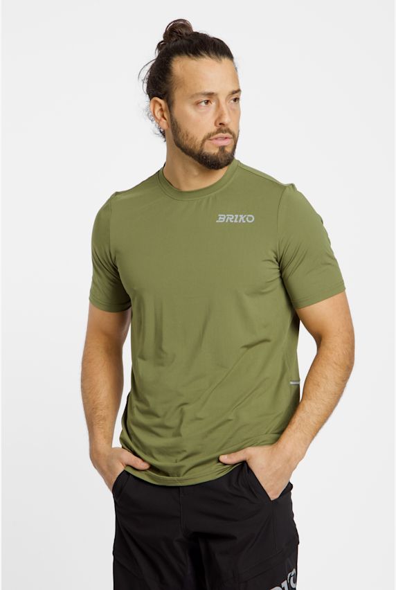 Briko Blown Solid Herren Biketrikot Grün 39561 1