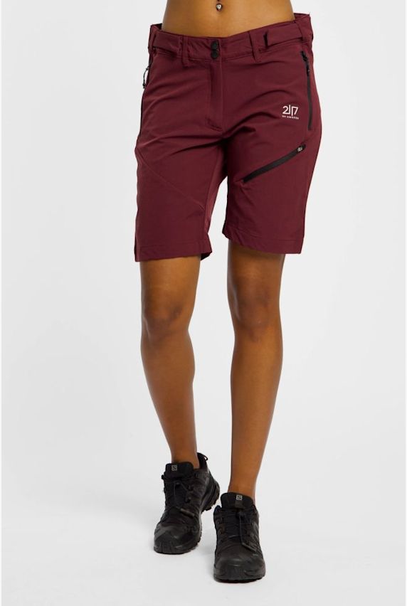 2117 OF SWEDEN Sandhem Damen Wandershort Aubergine 39652 1