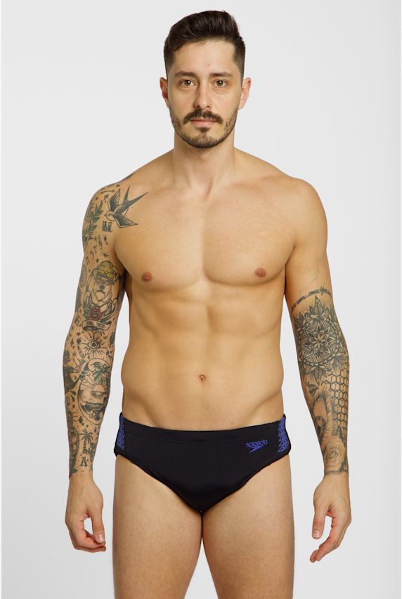 speedo Hyperboom Splice 7 cm slip uomo Blu 39837 1