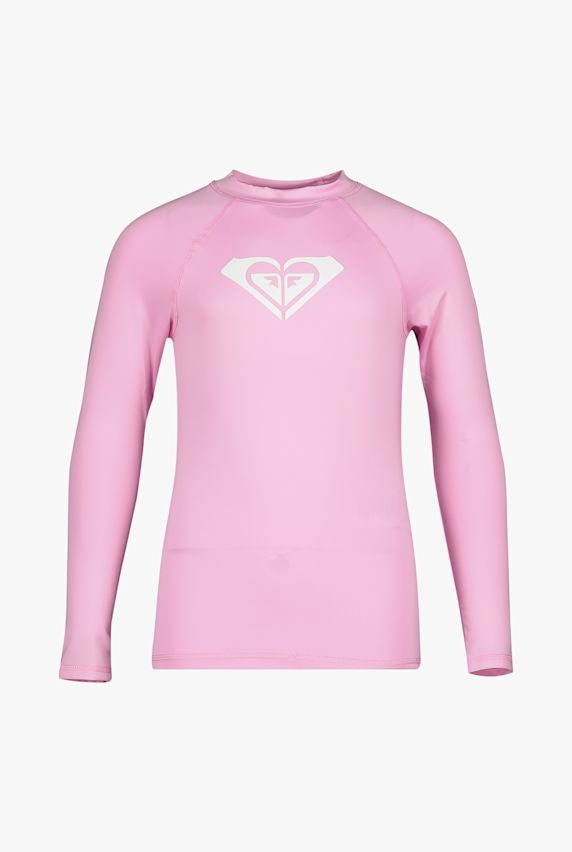 Roxy Whole Hearted 50+ lycra shirt bambina Rosa 39862 1