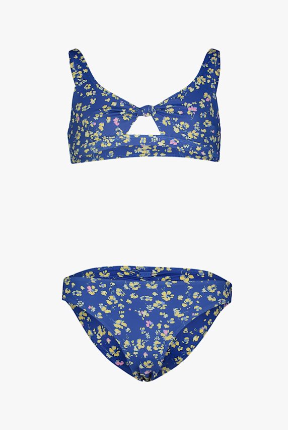 Roxy Shadow Floral Bralette bikini bambina Blu 39899 1