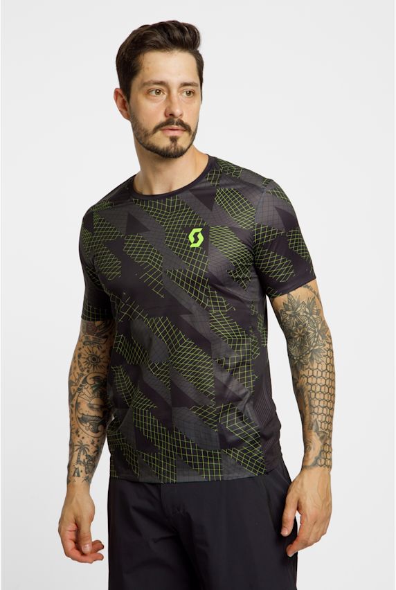 SCOTT RC Run maillot de bike hommes Noir 39949 1