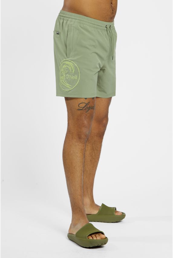 O'NEILL O'Riginals Cali Ocean 16 Inch costume da bagno uomo Verde 39999 1