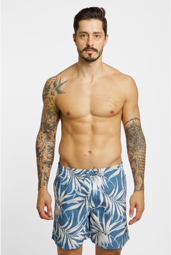 O'NEILL Cali Floral 16 Inch Herren Badeshort Blau 40013 1