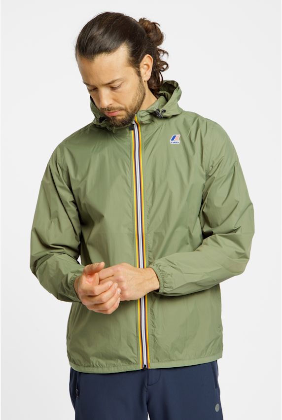 K-Way Le Vrai 4.0 Claude veste imperméable hommes Vert 40035 1