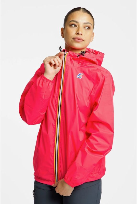 K-Way Le Vrai 4.0 Claude giacca impermeabile donna Rosa 40071 1
