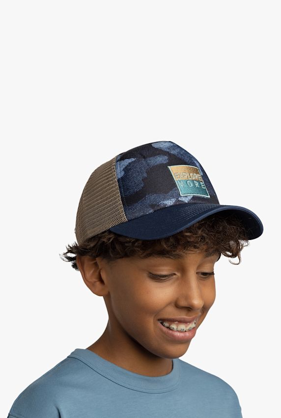 Buff Trucker cap bambini Blu 40169 1