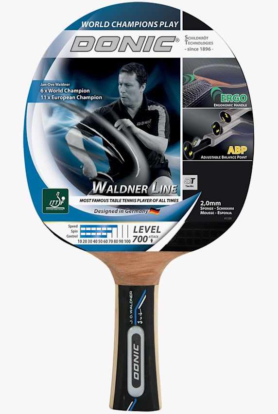 Schildkröt Waldner 700 racchetta da ping pong Nero 40197 1