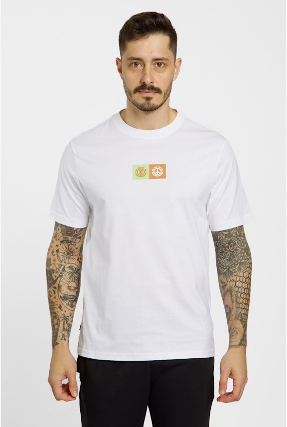 Element Dual t-shirt hommes Blanc 40195 1