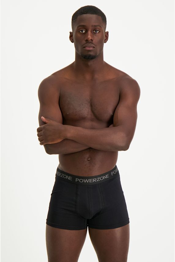 POWERZONE 2-Pack Herren Boxershort Schwarz 40219 1