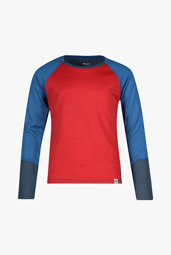 Trollkids Seiland longsleeve enfants Bleu 40221 1