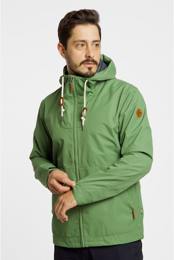 RUKKA Nilo Herren Regenjacke Grün 40215 1