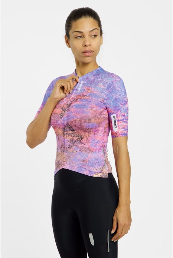 Q36.5 Gregarius Damask maillot de bike femmes Violet 40252 1