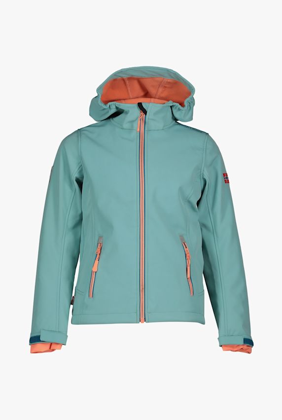 Trollkids Trollfjord veste softshell enfants Vert 40264 1
