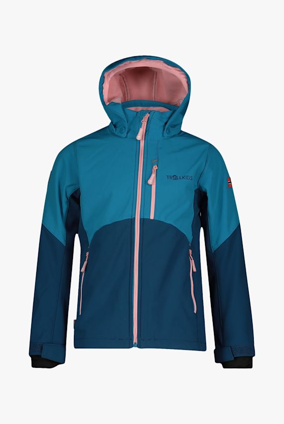 Trollkids Balestrand Mädchen Softshelljacke Blau 40270 1