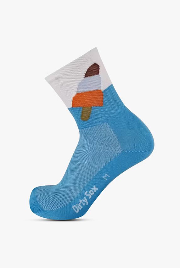 DirtySox Allround Elite Gelato Rocket 35-47 calze da bici Blu 40317 1