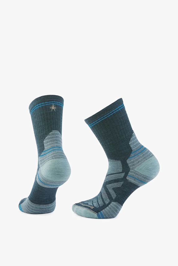 Smartwool Hike Targeted Cushion Mid Crew 34-41 calze da trekking donna Blu 40344 1