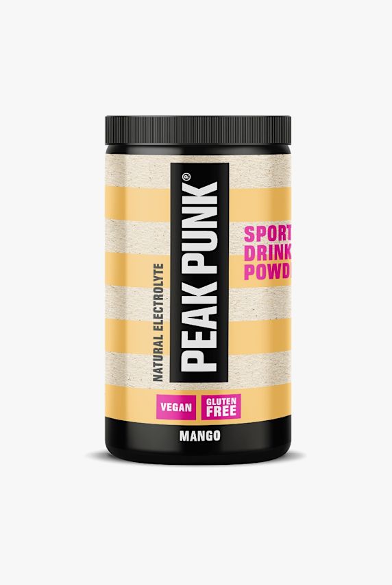 Peak Punk Natural Electrolyte Mango 600 g polvere per bevande Nero 40443 1