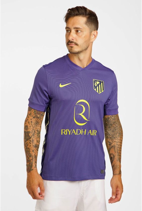 Nike Atlético Madrid Away Replica Herren Fussballtrikot 25/26 Blau 40819 1