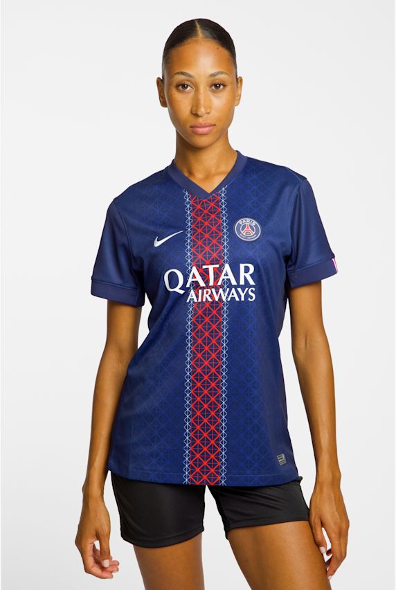 Nike Paris Saint-Germain Home Replica maglia da calcio donna 25/26 Blu 40832 1
