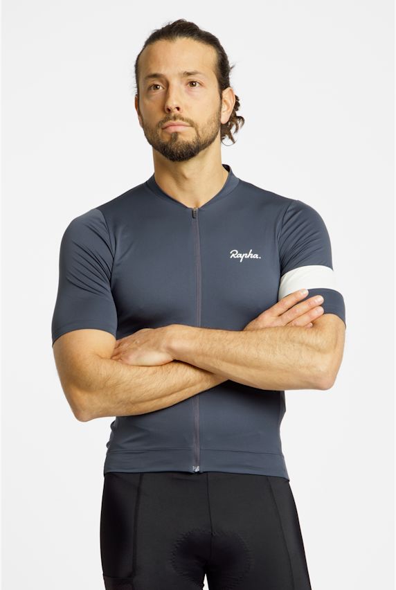 Rapha Core Herren Biketrikot Grau 40864 1