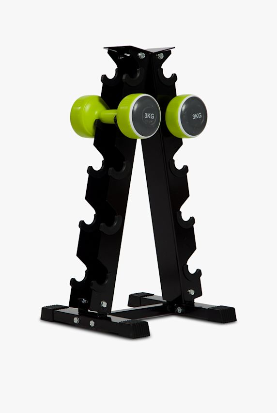 POWERZONE Dumbbell présentoir pour haltères Noir 40875 1