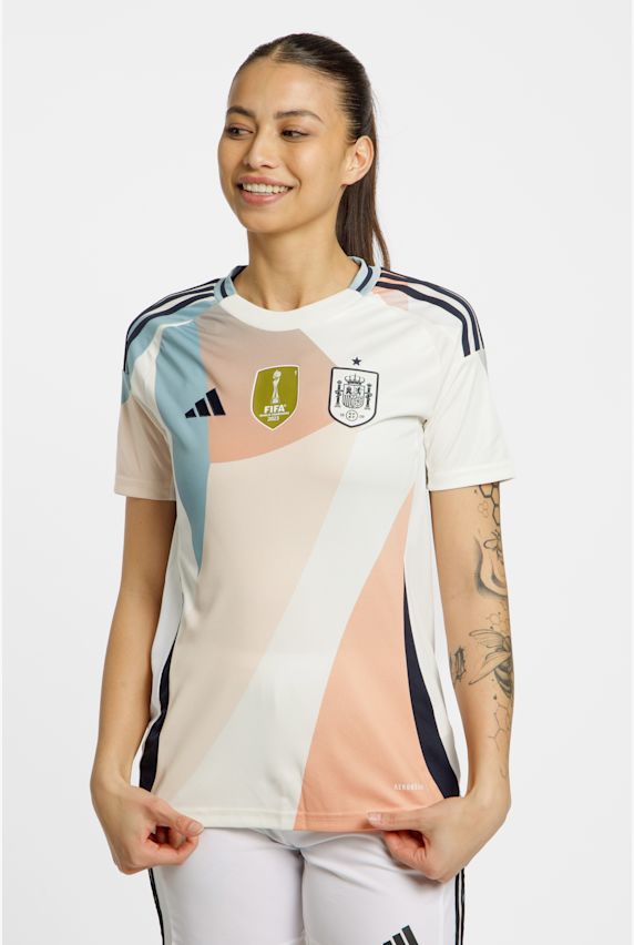 Nike Spanien Away Replica Damen Fussballtrikot Frauen EM 2025 Beige 40937 1