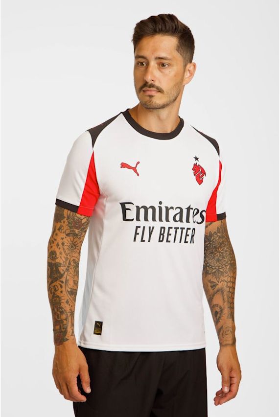 PUMA AC Milan Away Replica maglia da calcio uomo 25/26 Bianco 41150 1