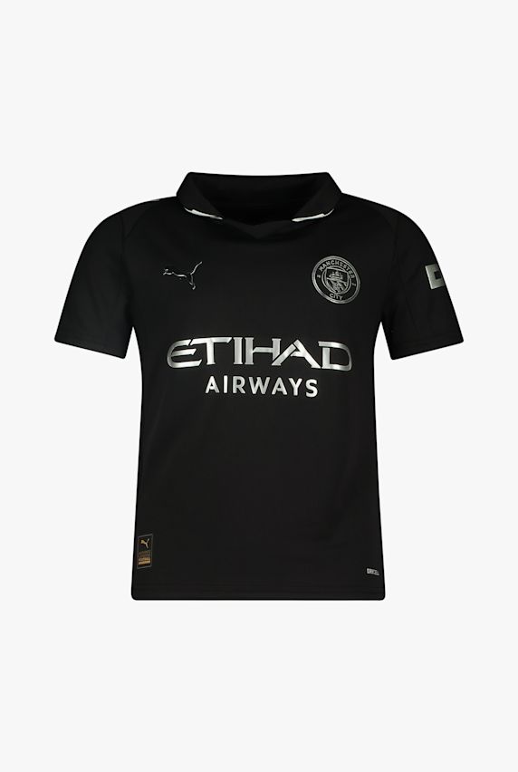 PUMA Manchester City Away Replica Kinder Fussballtrikot 25/26 Schwarz 41198 1