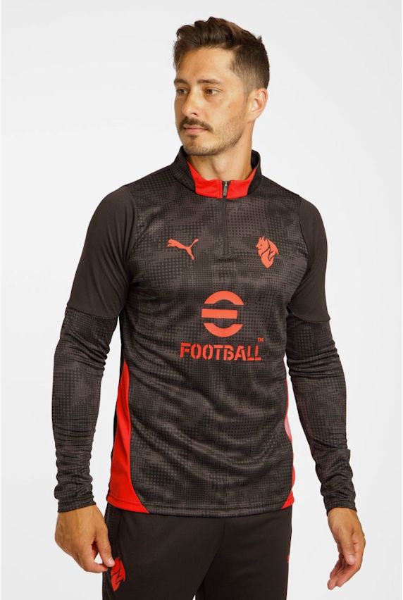 PUMA AC Milan Training longsleeve uomo Rosso 41192 1