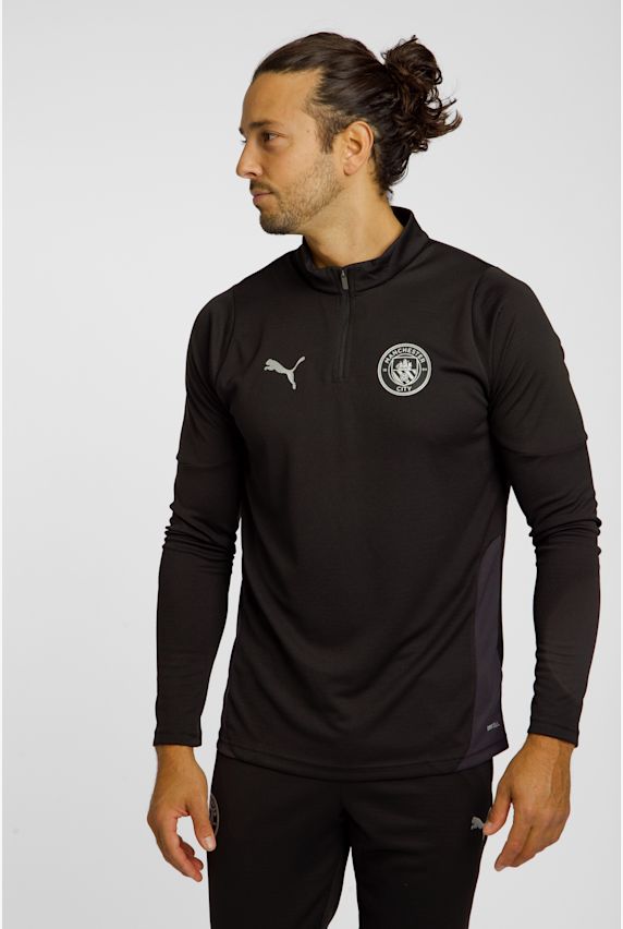 PUMA Manchester City Training Herren Longsleeve 25/26 Schwarz 41185 1