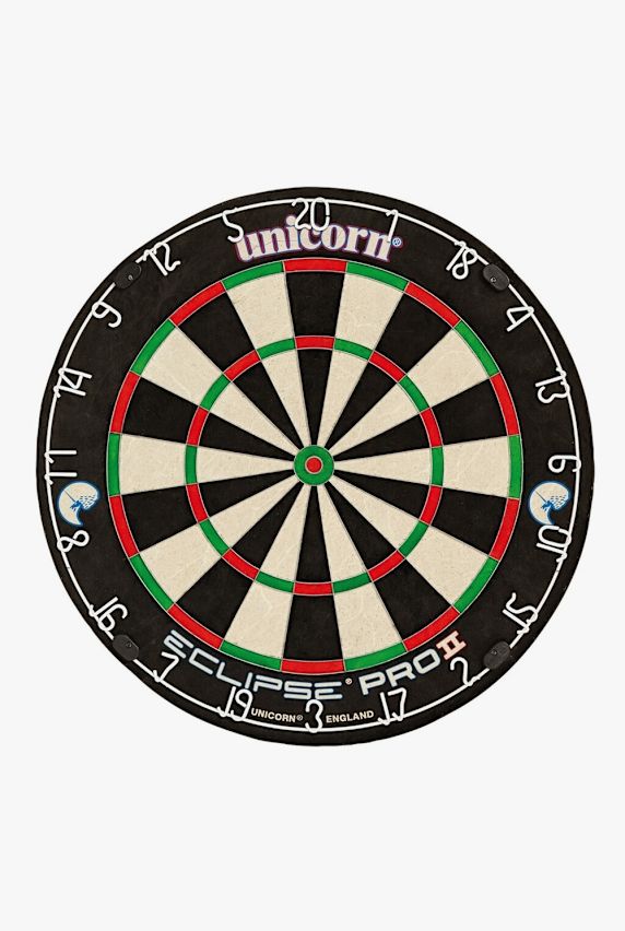 Unicorn Eclipse Pro 2 Bristle cible de fléchettes Noir 41668 1