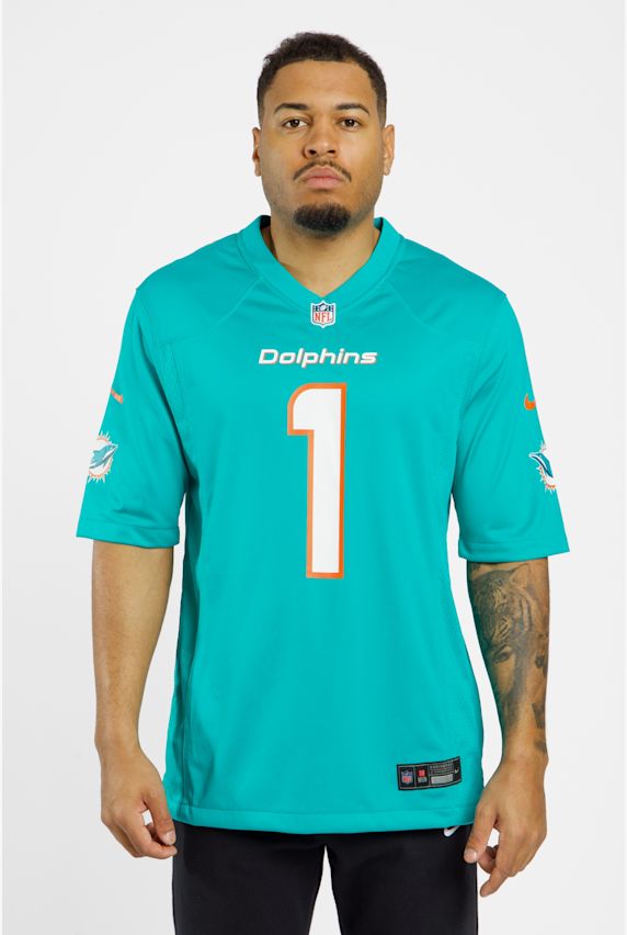 Nike Miami Dolphins Tua Tagovailoa Home maillot de football américain hommes 24/25 Vert 41293 1