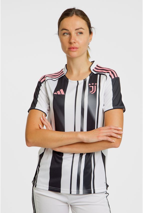 adidas Juventus Turin Home Replica Damen Fussballtrikot 25/26 Schwarz 41424 1