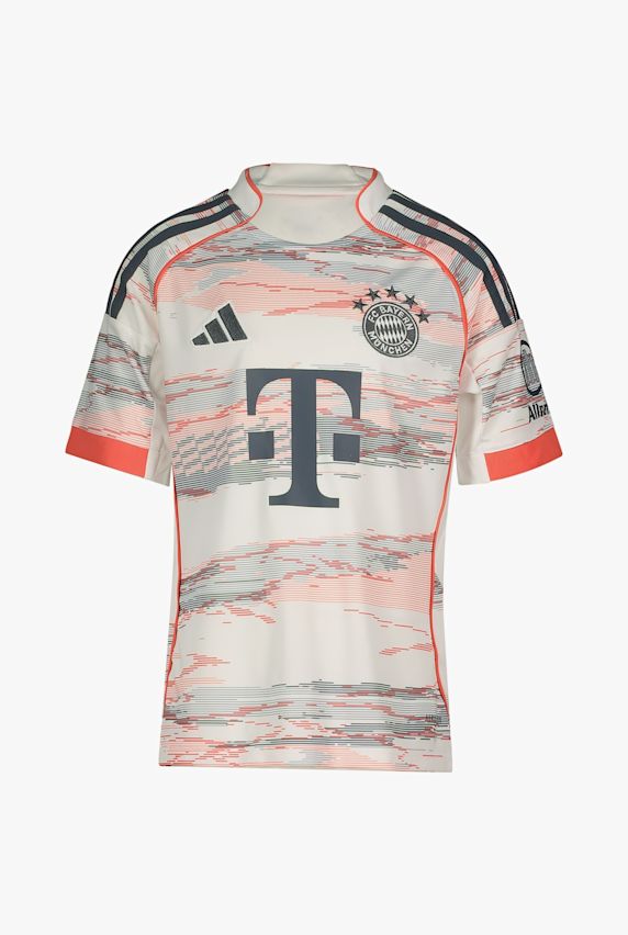 adidas FC Bayern München Away Replica Kinder Fussballtrikot 25/26 Weiss 41434 1