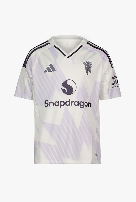 adidas Manchester United Away Replica Kinder Fussballtrikot 25/26 Weiss 41425 1