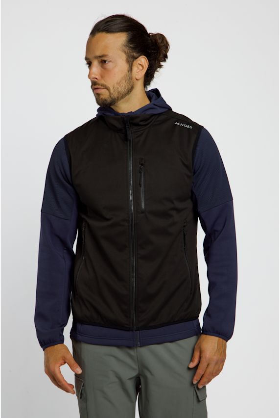 46 NORD gilet uomo Nero 41526 1