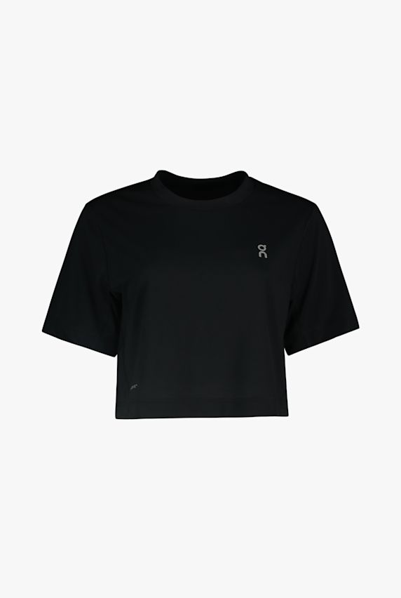 ON Train-T Crop t-shirt femmes Noir 41585 1
