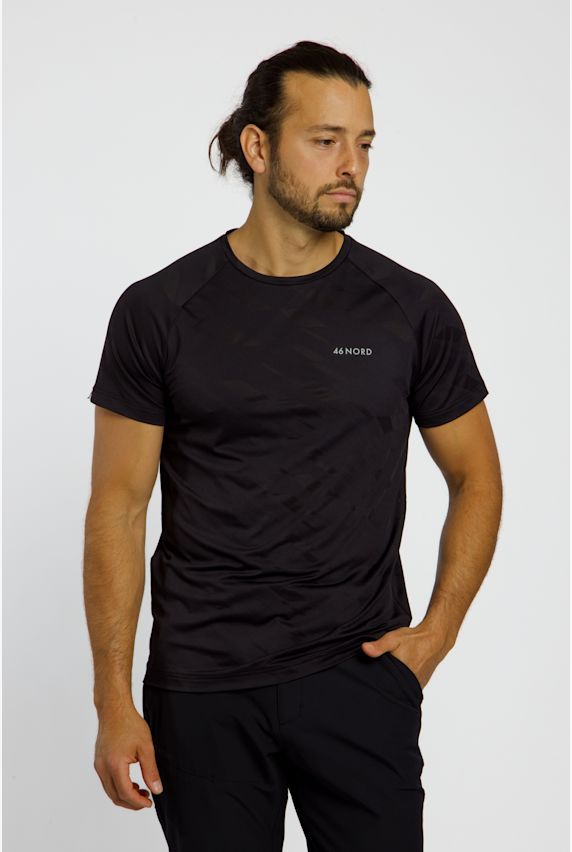 46 NORD Herren T-Shirt Schwarz 42022 1