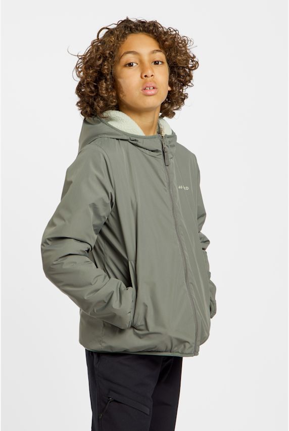 46 NORD Reversible Kinder Outdoorjacke Grau 41631 1