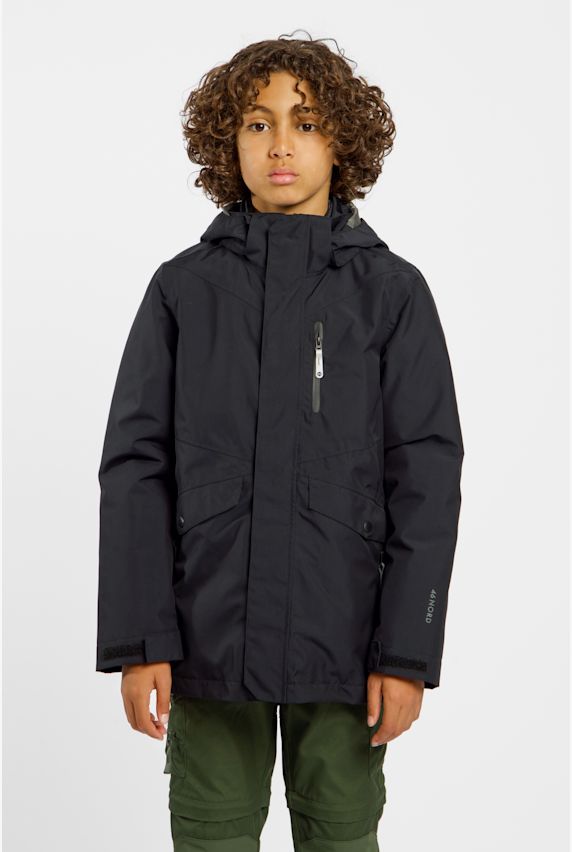 46 NORD 3in1 Kinder Outdoorjacke Schwarz 41628 1