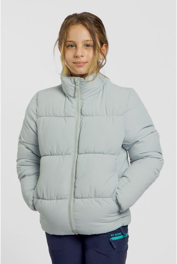 46 NORD Kinder Winterjacke Grau 41644 1